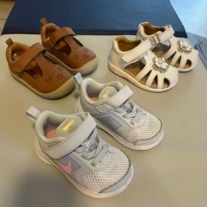 Toddler girl shoes all size 4